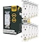 Faith Duplex Straight Blade Receptacle, 5-15R, 15 A, 125V AC, 2 Pole, 3 Wire, Grounded SSRE1-WH-10 - alternate 5